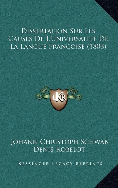Dissertation sur le cid