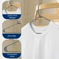 thumbnail image 5 of SereneLife 30 Pack Plastic Hangers, Non-Slip, Space-Saving Closet Organizers, Durable and Strong for Shirts, Sweaters, Hoodies, Kids Clothes & Dresses, Ultra-Thin, Lightweight, 5 of 7