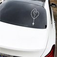 thumbnail image 6 of Naierhg Self-adhesive Mary Rosary Car Body Bumper Window Decorative Decals Sticker for Buses Auto Truck, 6 of 8