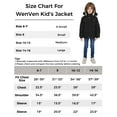 thumbnail image 2 of WenVen Big Boy's Parka Jacket Warm Windproof Coat Hooded Insulated Fleece Lined Jacket Black 8, 2 of 11