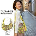 thumbnail image 4 of Minimalist Cannabis Crossbody Handbag for Women, Lightweight Water-Resistant Hobo Purse Featuring Marijuana Leaf and Tie Dye Weed Aesthetic, Spacious with Adjustable Strap, 4 of 4