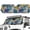 Boho Flowers Butterfly, variant on Yuyamidu Mushroom Windshield Sun Shade for Jeep Wrangler JL JLU & Gladiator, Daisy Front Window Sun Visor Blocks UV Rays Foldable Sunshade
