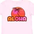 thumbnail image 4 of Inktastic Pink Aloha Palm Girls Toddler T-Shirt, 4 of 5