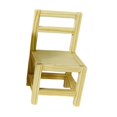 thumbnail image 4 of Colección de muebles de madera para casa de muñecas, accesorios decorativos para juguetes de imitación. Silla de 45 x 8 cm, 4 of 9