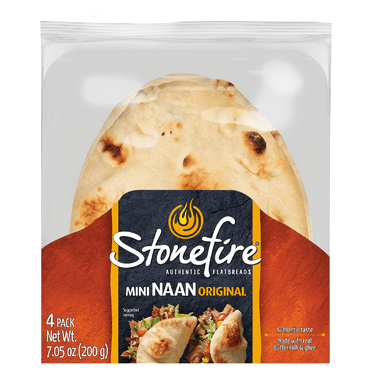 Stonefire® Original Mini Naan, 7.05 oz, 4 Count