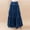 Dark Blue, variant on Denim Maxi Skirt for Women High Waist Tiered A-Line Long Jean Skirt Boho Flowy Casual Summer Skirts