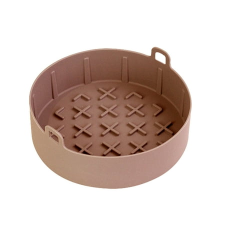 

Fovolat Air Fryer Silicone Pot-Reusable Replacement for Paper Liners-Non-Stick Air Fryers Liner Heat-Resistant Air Fryer Basket Silicone Bowl for Oven Accessories