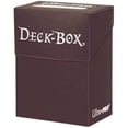 thumbnail image 1 of Ultra Pro ULP82556 Deck Protector Deck Box, Solid Brown, 1 of 2