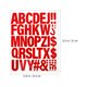 thumbnail image 2 of unbranded 5Ud Parches De Letras Para Ropa Con Transferencia De Calor En Material Antidesgaste Para Decorar Y Reparar, 2 of 7