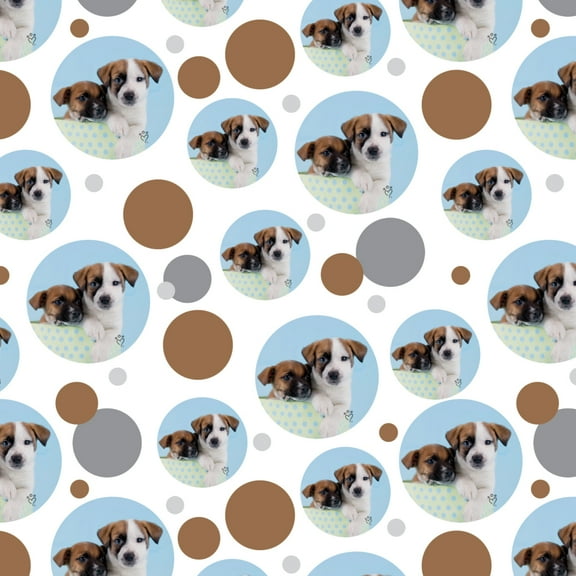 Jack Russell Terrier Puppies Dogs Gift Box Premium Gift Wrap Wrapping Paper Roll