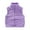 Purple, variant on zbxnLI Kids Boys Girls Fleece Vest Jackets Sleeveless Full Zip Waistcoats Warm Winter Outerwear Vests