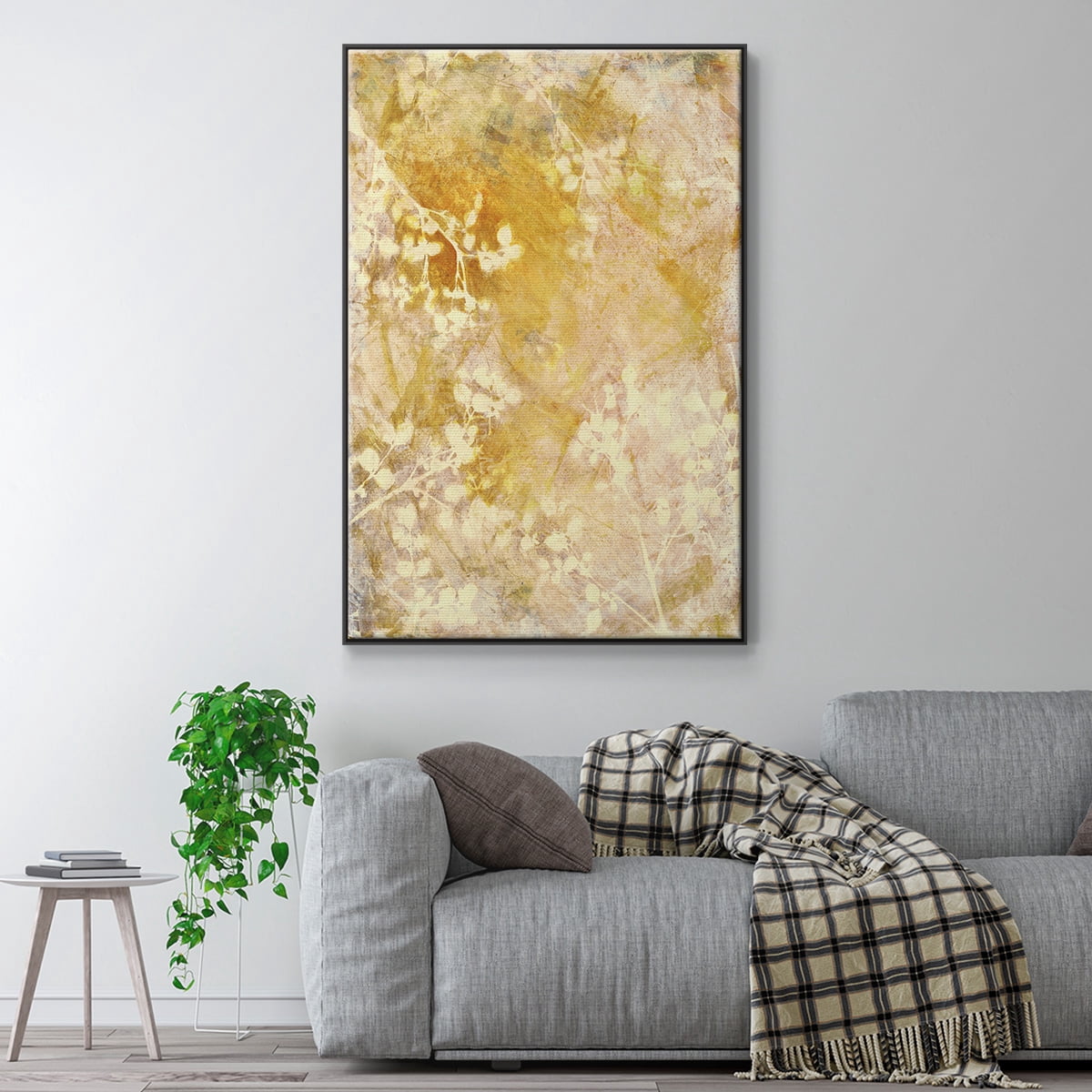 Rise and Shine Framed Premium Gallery Wrapped Canvas - Ready to Hang - 27 x 41 - Black Floating Frame