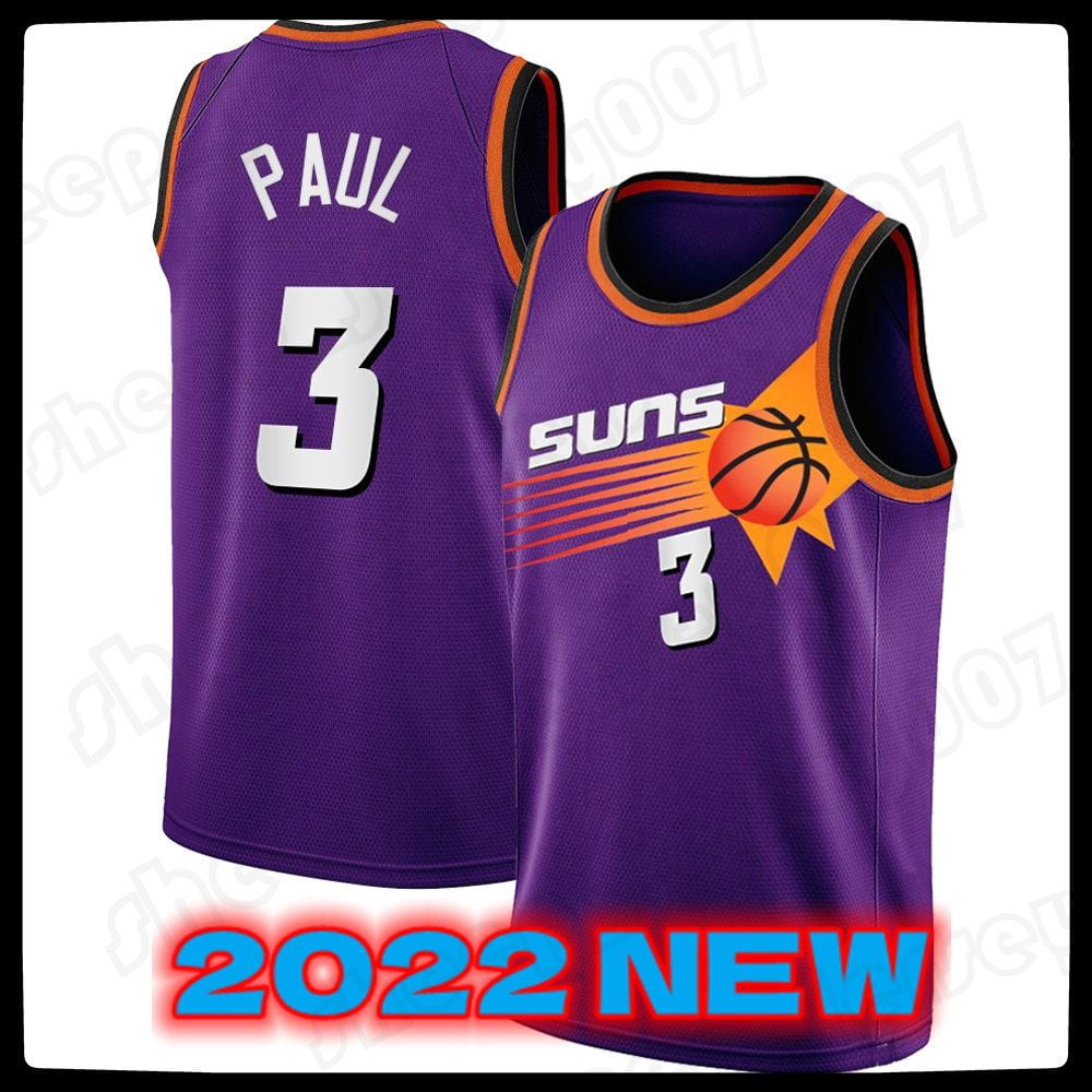 NBA_ 2022-23 City Jersey Devin 1 Booker Chris 3 Paul Phoenix''suns''Basketball  DeAndre 22 Ayton Men jerseys S-XXL 