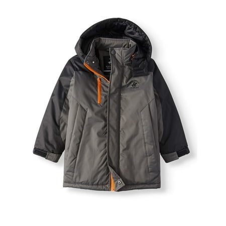 Anime Ski - Beverly Hills Polo Club Ski Jacket with Removable Hood & Fleece Lining (Little Boy)