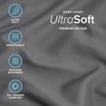 thumbnail image 4 of Bare Home Pillowcase Set - Premium 1800 Collection - Double Brushed - Ultra Soft - Toddler Size, Gray, 2 Count, 4 of 7