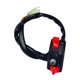 thumbnail image 1 of Interruptor de control del manillar,Botón interruptor de luz de emergencia de motocicleta universal,Interruptor de manillar de motocicleta,luz de encendido y apagado,Reemplazo del interruptor, 1 of 9