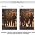 thumbnail image 2 of Memorial Day Double Sided Flag 28" x 40" American Military Soldiers Patriotic Garden Yard Flags The Stars and Stripes Eagle USA Veteran Day Outdoor Flag Decorations Garden Banner, 2 of 5