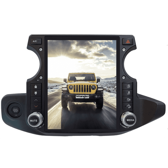Linkswell Gen 4 12.1" T-Style Radio for 2018-Up Jeep JL/JT, Factory Reworked