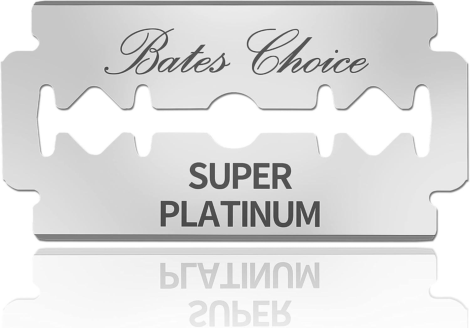 fafa-Bates Double Edge Safety Razor Blades for Men - Stainless Steel, 40 Pack, Shaving Blades