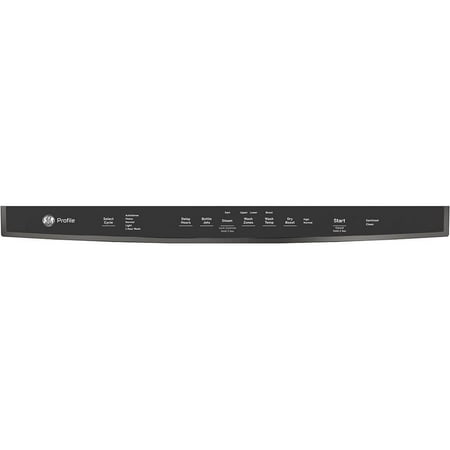 GE Profile - Top Control Built-In Dishwasher with Stainless Steel Tub, 3rd Rack, 45dBA - Black stainless steel