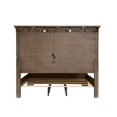 thumbnail image 6 of Maklaine Modern / Contemporary Queen Wood Panel Bed in Gray Finish, 6 of 8