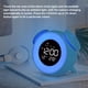 thumbnail image 2 of Reloj despertador digital Yuarrent con música LED blanco, 2 of 6