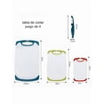 thumbnail image 5 of Tablas Xtellar Para Picar Alimentos color blanco Cocina Para Cortar Set 4 Piezas, 5 of 5