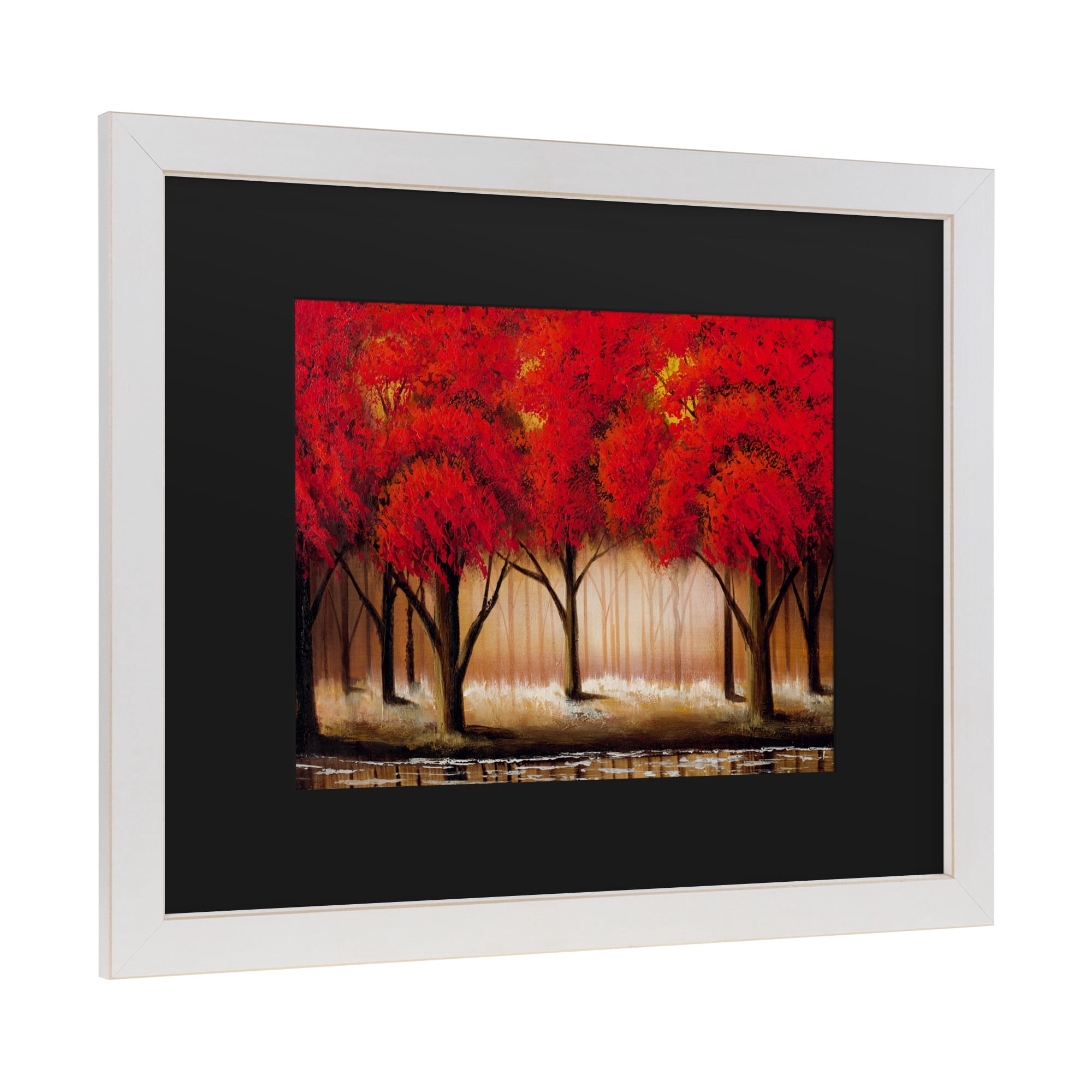 Trademark Fine Art 'Parade of Red Trees II' Canvas Art by Masters Fine Art