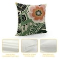 thumbnail image 4 of GOSMITH Retro 70s Groovy Hippie Colorful Flowers Floral Blossom Reversible Throw Pillow Covers Decorate Home Living Room Girls Room, Spring Summer Cottagecore Pillowcase, 4 of 5