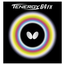 Butterfly Tenergy 64 FX Table Tennis Rubber, 1.9 mm, Black