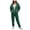 Green, variant on felwors Womens Sweatsuits 2 Piece Set Tracksuit 2025 Trendy Fall Long Sleeve Zip Up Sweatshirt And Sweatpants Jogger Sweatsuit Red, XL