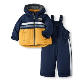 Osh Kosh Osh Kosh Toddler Boys Gray Black Snowsuit Baby Snow