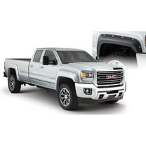 Bushwacker 15-18 GMC Sierra 2500 HD Pocket Style Flares 4pc 78.8/97.6in Bed - Black