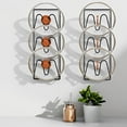 thumbnail image 3 of CNKOO 2Pcs Pot Lid Holders Wall Mounted Pot Lid Shelf Heavy-Duty Pot Lid Stand 3-Layer Space Saving Pot Lid Rack Multipurpose Lid Storage Organizer for Pot Lids Pans Cutting Boards Kitche, 3 of 10