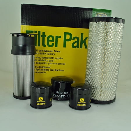 John Deere 3120, 3320, 3520, 3720 Compact Utility Filter Pak LVA14895