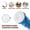 Blue, variant on 2 Reusable Microfiber Heads, Easy Wringing Twist Mop | 57.5 inch Long Handle, Wet Mops for Floor Cleaning, Commercial Household Clean Hardwood, Vinyl, Tile and More, Grey