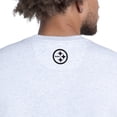 thumbnail image 4 of Men's Starter Ash Pittsburgh Steelers Faceoff Fleece Sweatshirt, 4 of 4