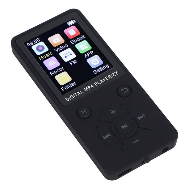 Reproductor De MP3, Reproductor De Música Con , Reproductor De Música MP3 Portátil, Reproductor De Música De Sonido HiFi Sin Pérdidas Con Pantalla De 1,8 Pulgadas