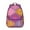 Purple-42, variant on "Boho Aesthetic School Backpack - 17” Laptop Sleeve, Ethnic Print, Heavy Duty Oxford Material, Ideal for High School & College"