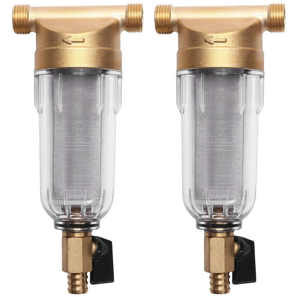 2X 4 SplitMouth Water Filters Front Purifier Copper Lead PreFilter