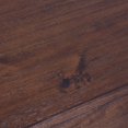 thumbnail image 4 of Home Fare Mid-Century Modern Walnut Brown Brushed Acacia Drawer Table, 4 of 8