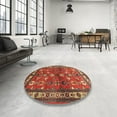 thumbnail image 3 of Ahgly Company Indoor Rectangle Traditional Red Animal Area Rugs, 2' x 3', 3 of 6