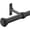 Matte Black, variant on Matte Black Curtain Rods for Windows 72 to 144 Inch, Heavy Duty 1 Inch Diameter Single Curtain Rods, Black Drapery Rods with Aluminum Alloy End Cap Finials, Wall Mount and Ceiling Mount Curtain Rods