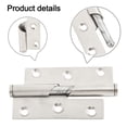 thumbnail image 4 of Lefu Stainless Steel Rising Lift Off Butt Door Hinges Left Right for Bathroom Toilet, 4 of 10
