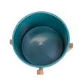 thumbnail image 3 of Liam Modern Ceramic Planter with Wood Legs, 3 of 4