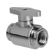 thumbnail image 2 of Válvula de ventilación G1/4, válvula de bola de agua con dientes interiores de latón, Control de vía fluvial (plata) Ehuebsd Para estrenar, 2 of 7