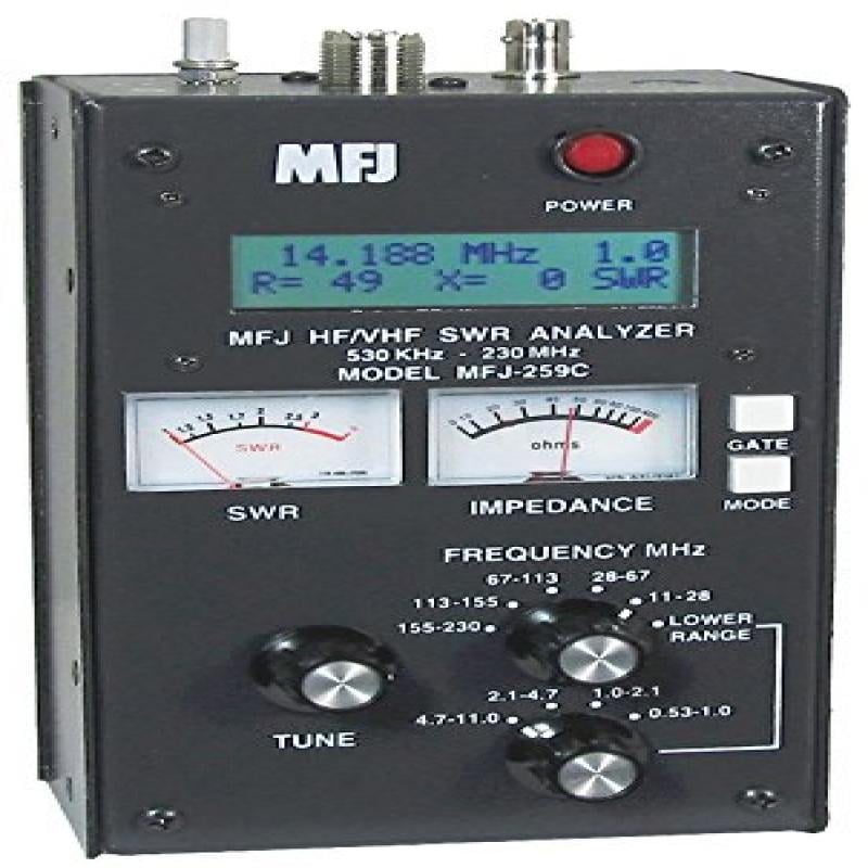 SWR Antenna Analyzer MFJ259D HF VHF 0.53230Mhz