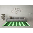 thumbnail image 3 of Ahgly Company Indoor Rectangle Oriental Emerald Green Traditional Area Rugs, 7' x 9', 3 of 4