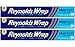 Reynolds Wrap Aluminum Foil, Heavy Duty, 50 sq ft, (3 pack)