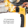 thumbnail image 4 of Pistola De Temperatura Industrial, -50-550 Grados Celsius -58-1112 ℉ Termómetro Infrarrojo Con Indicador De Objetivo Láser Sin Contacto Para Tubería De Agua Caliente, 4 of 7
